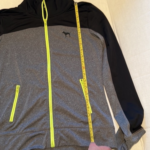 Pink zip up. No sizing on tag. - Picture 7 of 8